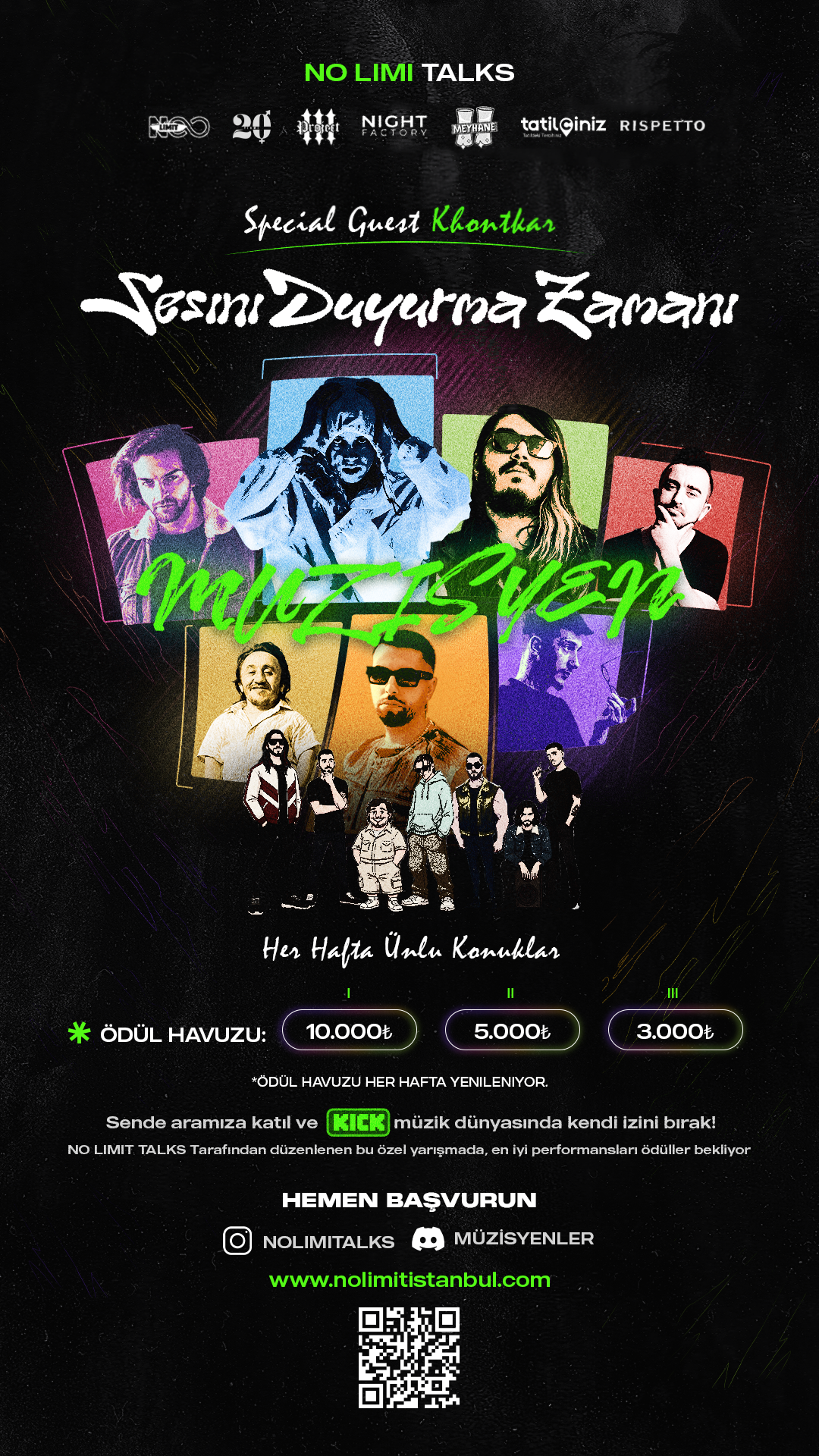 No Limit Talks – Başvuru için tıkla